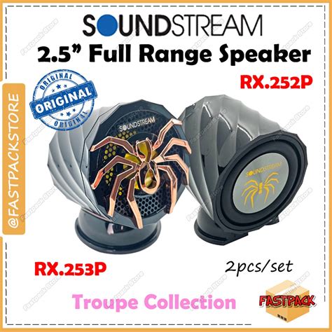 Soundstream Troupe Collection Full Range Dashboard Built In Woofer 2