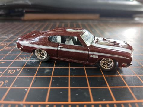 Hot Wheels 1970 Buick GSX Muscle Car Toy With Cragar Style Mag Wheels And Rubber Tires Etsy