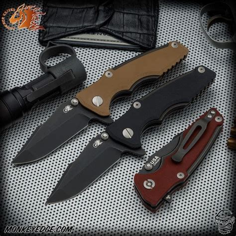 Monkey Edge Hinderer Knives Eklipse Inch Harpoon Spanto Battle Black