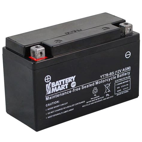 Yt7b Bs Maintenance Free Agm Battery 12 Volt 65 Ah Battery