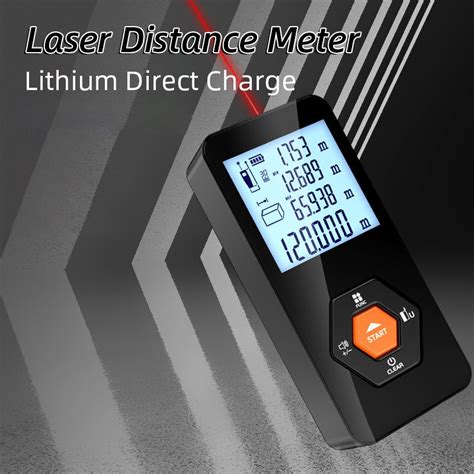 Laser Range Finder M Rangefinder Rechargeable Gauge Distance Gauge