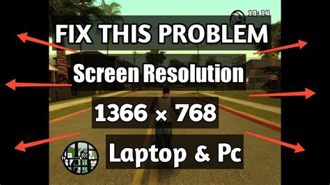 Gta San Andreas Full Screen Resolution Fix X So Easy Mda