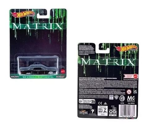 Hot Wheels Premium Matrix Lincon Continental 1964 1 64 Envío gratis