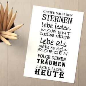 Stempel Greife Nach Den Sternen Handmade Von Newstamps