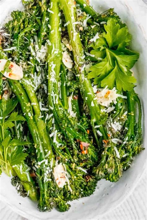 Roasted Tenderstem Broccoli With Lemon And Garlic The Real Food Geek