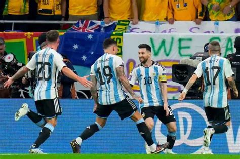 Lionel Messi Tras El Triunfo Ante Australia Muy Feliz Por Esta