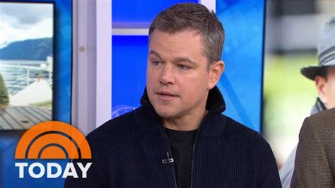 Oscar Winner Matt Damon Talks About Water Org Campaign TODAY