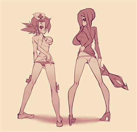 Skullgirls Duo By Jearz Hentai Foundry