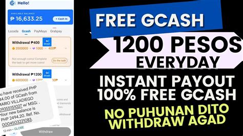 New Gcash Paying App Free Instant Payout Sa Gcash No Puhunan