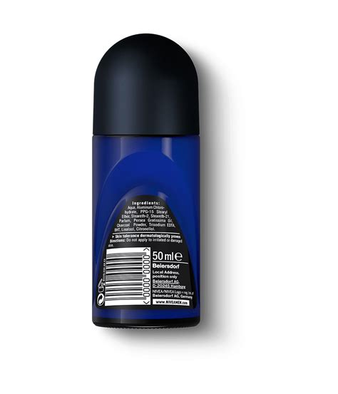 Ml Deep Black Charcoal Amazonia Anti Perspirant Roll On Nivea Men