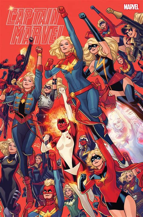 Captain Marvel S Greatest Costumes Of All Time Honored In Jaw Dropping