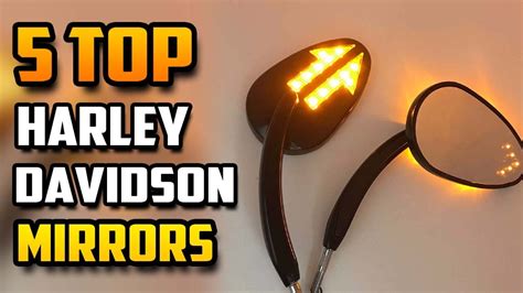 Best Harley Davidson Mirrors With Turn Signals Youtube