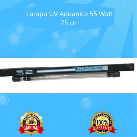 Jual Lampu Uv Aquanice Watt Cm Anti Lumut Sterilizer Kolam Ikan