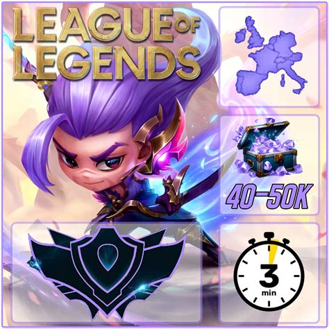 Konto League Of Legends Smurf LoL Unranked Unverified 30 LVL EUW 30 50K