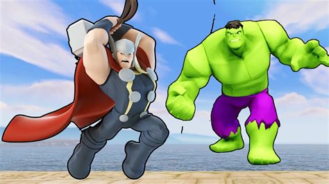 Thor VS Hulk Epic Fight Superheroes Fight YouTube