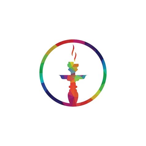 Premium Vector Hookah Logo Design Hookah Club Bar Hookah Lounge