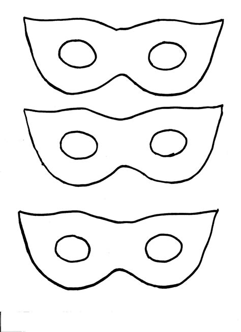 Masquerade Mask Template Printable Pdf