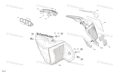 Ski Doo Skandic Sport Efi Ajpa Oem Parts Diagram For Body