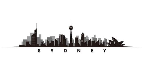 Premium Vector Sydney Skyline And Landmarks Silhouette Vector