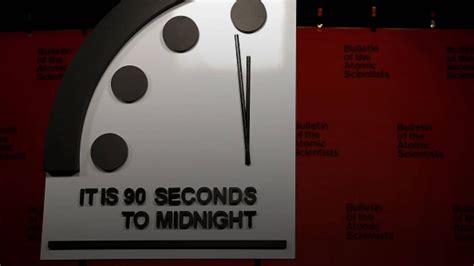 Doomsday Clock Remains At Seconds To Midnight Amid Global Concerns