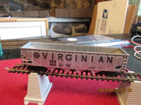 Vintage Tyco Ho Scale Virginian Bay Open Hopper Car Vgn Ebay