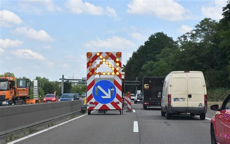 Baustelle Vor Der Malstatter Br Cke Sorgt F R Staus Auf Der A