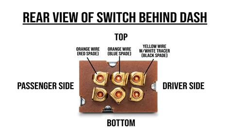 Fuel Selector Switch 66 77 Ford Bronco