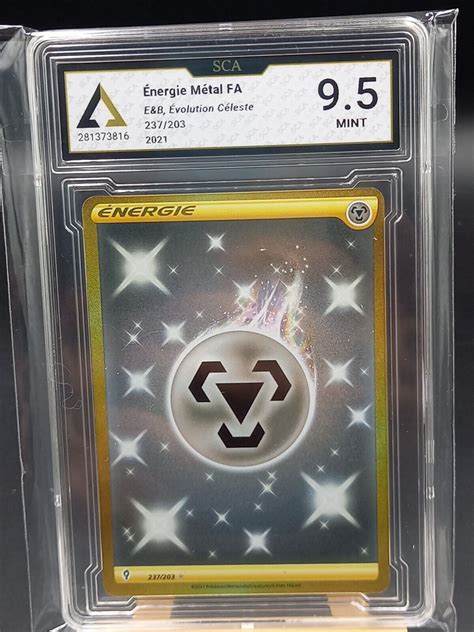 Carte Pokemon Energie Metal Eb Evolution C Leste Fr Neuve Sca