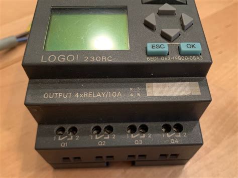 Siemens Logo 230rc Logic Module Nr1 Gebraucht In Ehrendingen Für