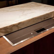 Domicile Designs Neolith Display Countertops Iron Corten Cladding