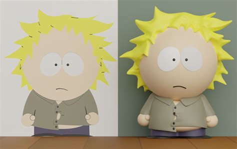 Free STL file Tweek Tweak South Park・3D printable model to download・Cults