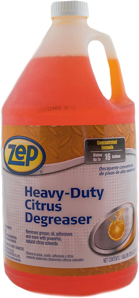 Zep Heavy Duty Citrus Degreaser Refill 1 Gallon Zucit128 Professional Strength Cleaner And