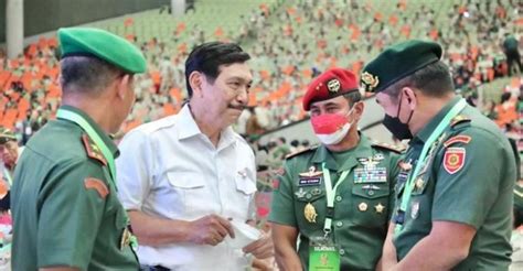 Soal Tni Aktif Masuk Pemerintahan Pak Luhut Bilang Iya Presiden Bilang