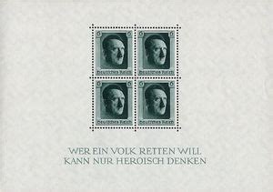 Stamp Adolf Hitler Chancellor German Realm Th Birthday