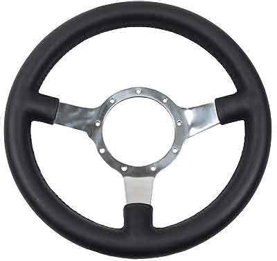 Buy Leather Rim Steering Wheel 306739 Limora Oldtimer