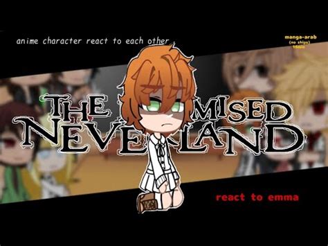 Anime Character React To Each Other The Promised Neverland Tpn