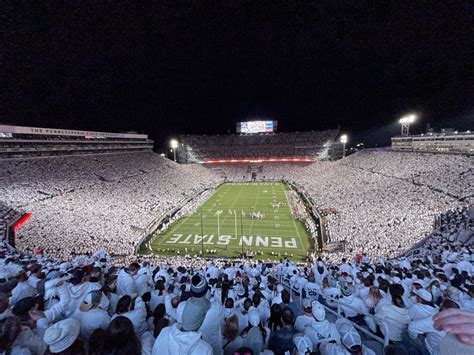 Road To Cfb The Penn State Whiteout Sports Illustrated Tcu Killer