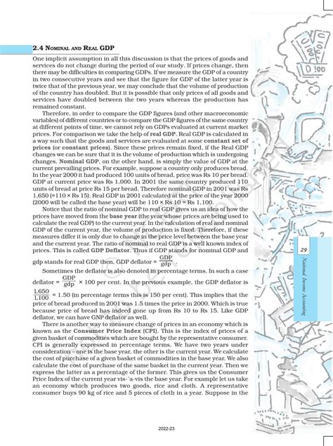 Ncert Book For Class 12 Economics Macroeconomics Chapter 2 National Income Indcareer Docs