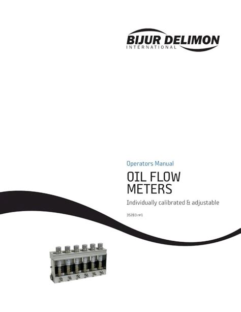 PDF Operators Manual Oil FlOw Meters DOKUMEN TIPS