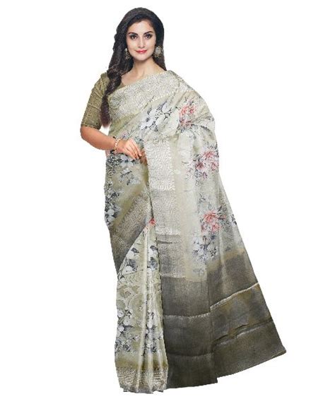 Printed Pure Chiffon Saree Technics Attractive Pattern At Best Price