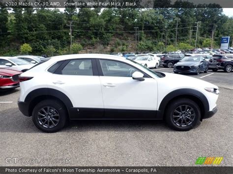 Snowflake White Pearl Mica 2020 Mazda Cx 30 Awd Black Interior