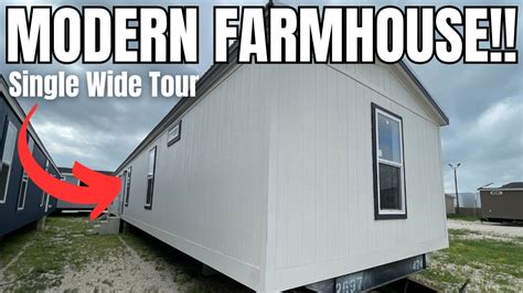 Affordable New Modern Farmhouse Style Mobile Home W Spacious Layout