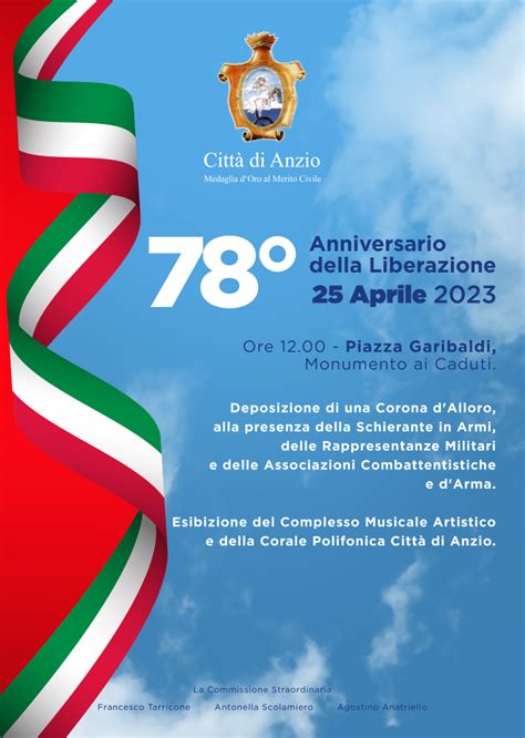 Anniversario Della Liberazione Il Programma Delle Celebrazioni Ad