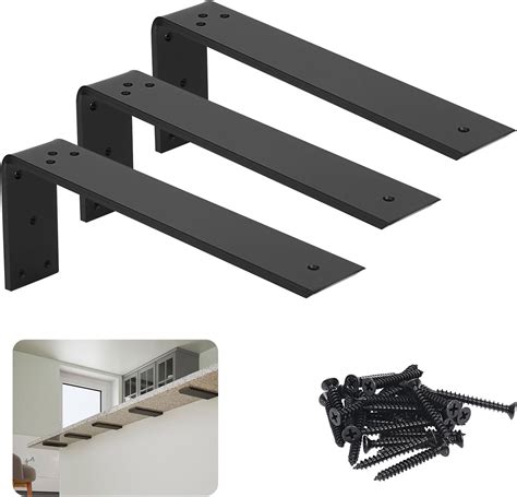 LCGP Countertop Support Brackets 3 Pack 16 Solid Heavy Duty Steel