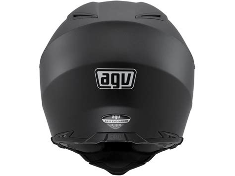 Мотошолом AGV AX 8 Evo Naked Matt Black M купити в Києві Одесі Дніпрі