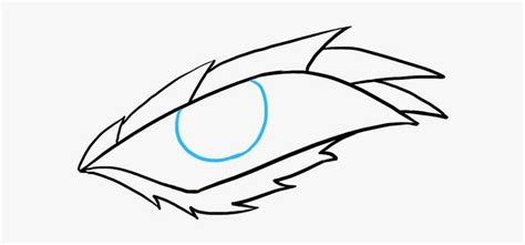 How To Draw Dragon Eye - Easy Dragon Eye Drawing PNG Image ...