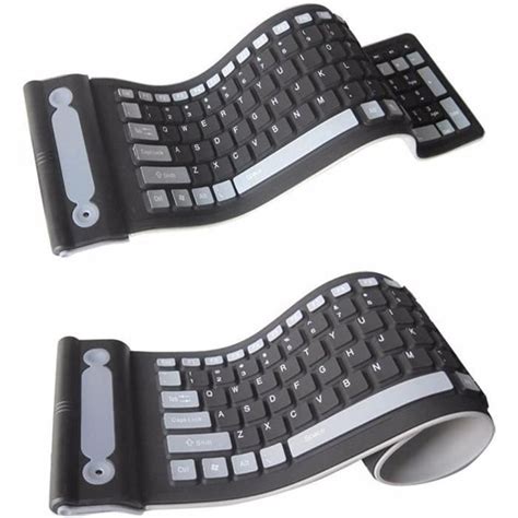 Clavier Sans Fil Pliable Clavier Souple 107 Touches En Silicone