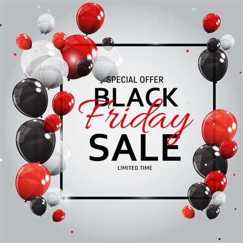 Premium Vector | Black friday sale banner template