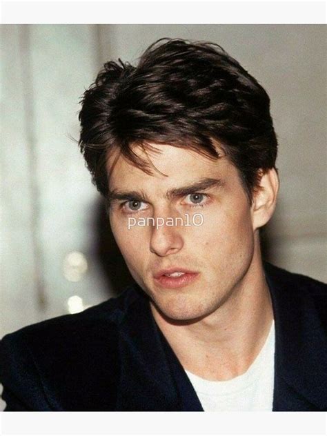 "tom cruise young handsome waering suit " Poster for Sale by panpan10 | Redbubble