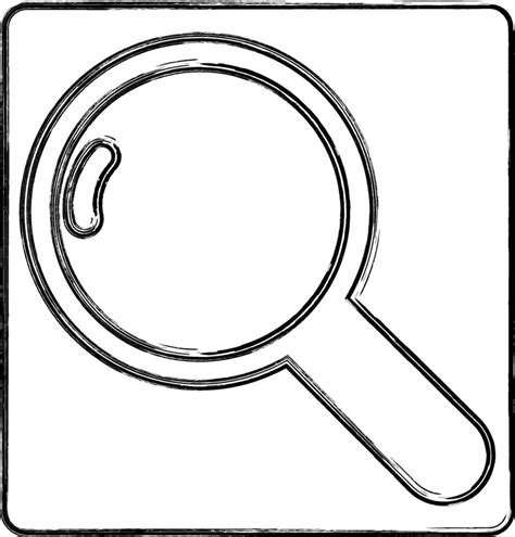 Magnifying Glass Icon Design Decoration Vector Art At Vecteezy